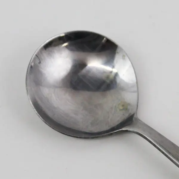 2 Interpur Royal Elegance Pattern SS Rosewood Handle Sugar Spoons 6" Rare HTF