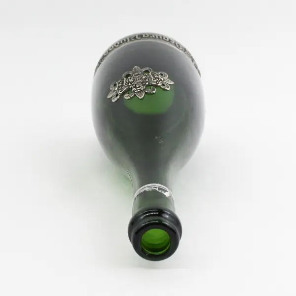 Ornate Vintage Segura Viudas Brut Sparkling Wine 12" Glass Bottle