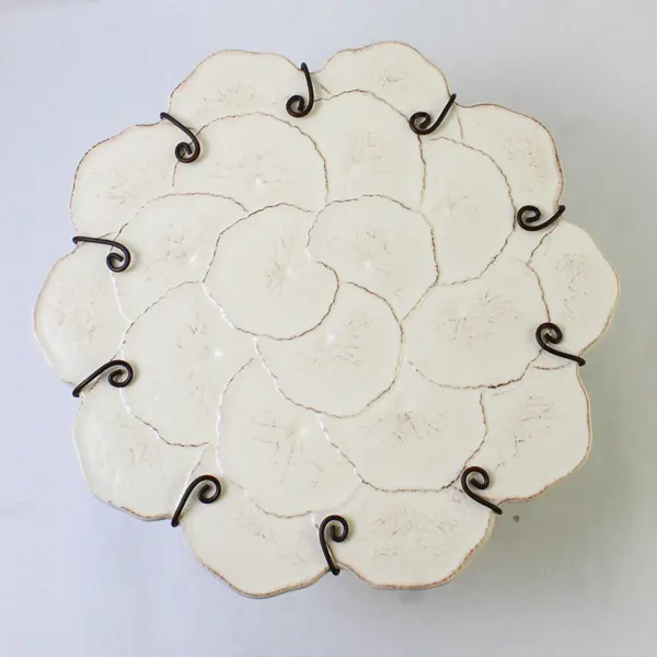 Time To Celebrate Wire Cake Stand 15.5x14.5x7in New Dessert Display