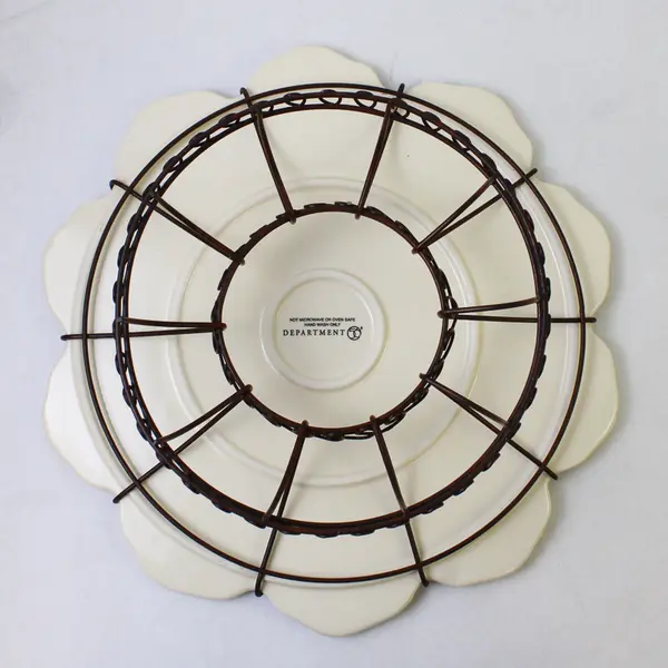 Time To Celebrate Wire Cake Stand 15.5x14.5x7in New Dessert Display
