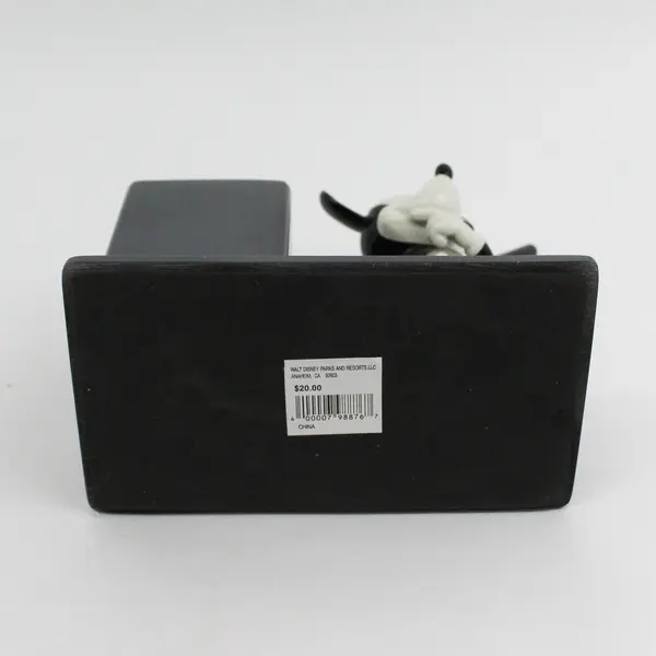 New Mickey Mouse Silver & Black Pencil Holder Disney Desk Organizer