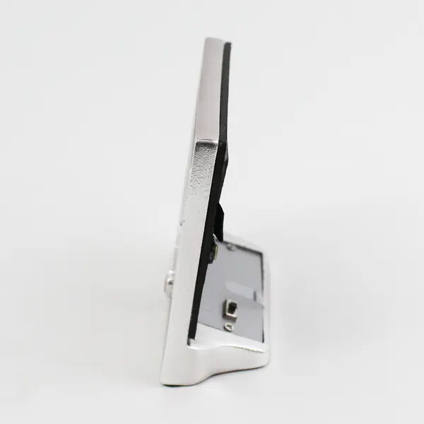 Department 56 Heart Throb Silver Picture Frame Blinking Light New