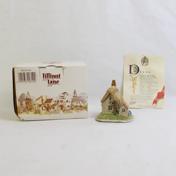 Lilliput Lane Collectors Club Free Gift 1993/4 "The Spinney" Cottage Figurine