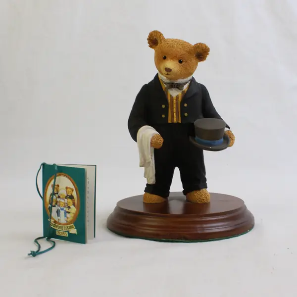 Dept 56 Inc The Upstairs Downstairs Bears "Winston" The Footman & Valet Figurine