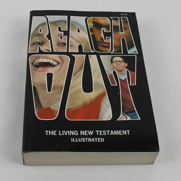 Vintage Reach Out The Living New Testament 1972 Illustrated Paperback Good