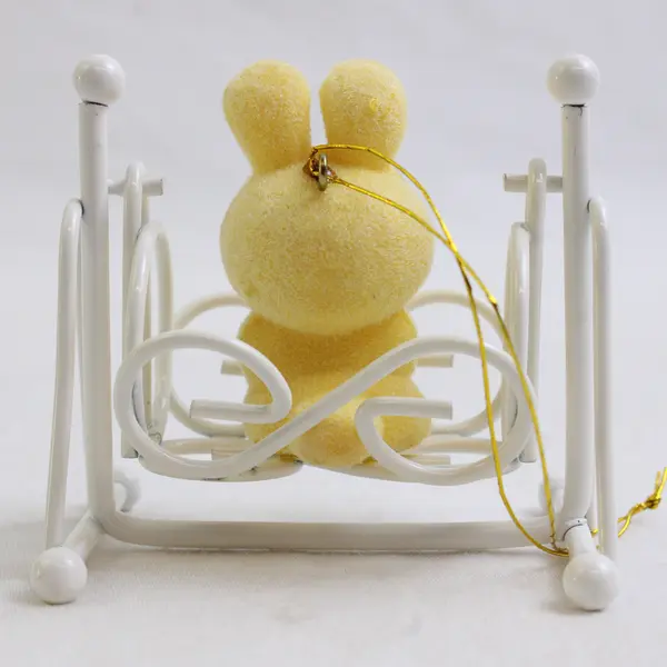 Avon Gift "The Spring Bunny Collection Bunny In Cradle" Hanging Ornament