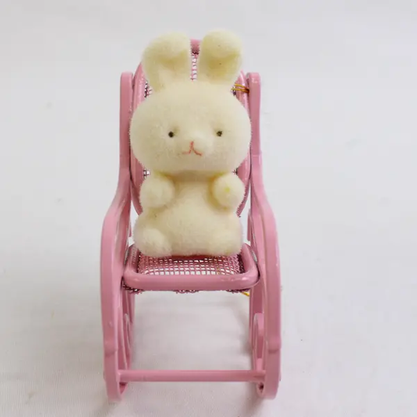 Avon Gift "The Spring Bunny Collection Bunny In Rocker" Hanging Ornament