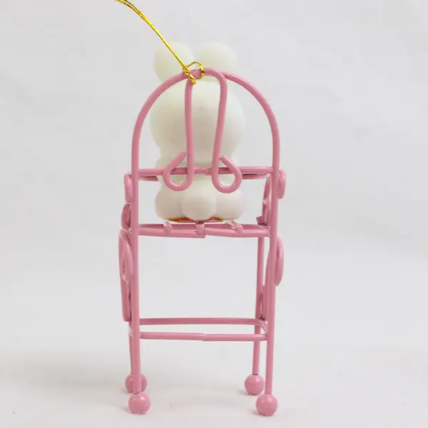 Avon Gift "The Spring Bunny Collection Bunny In High Chair" Hanging Ornament