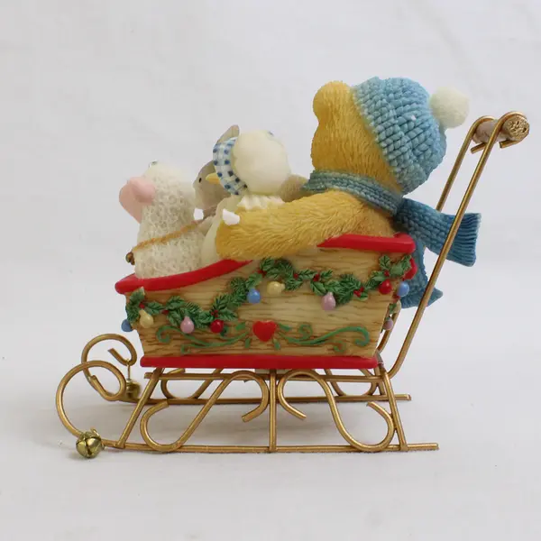 Cherished Teddies By Enesco "Look Out Snow! Here We Go!" 1999 Brian 533807
