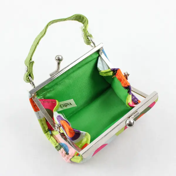 Mod Circle Doll Coin Purse Small Novelty Coin Holder