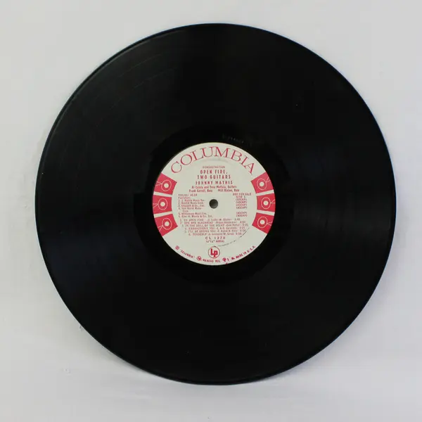 Open Fire, Two Guitars Johnny Mathis 12"  Vinyl Record