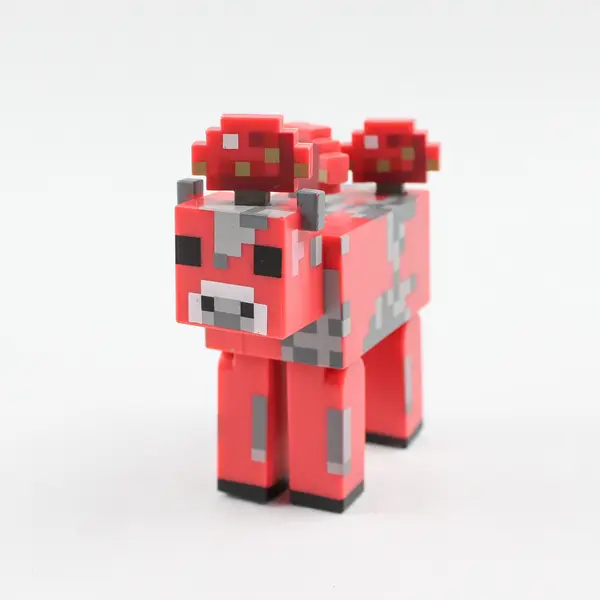 Lot of 3 Minecraft Figures Action Figures Movable Parts