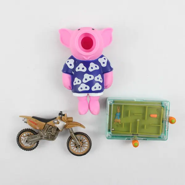 Lot of 6 Small Mixed Toys/Figures Action Figures Collectible Used