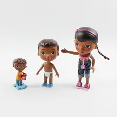 Lot of 3 Doc McStuffins Figures Missing Clothes Collectible