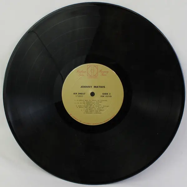 Johnny Mathis - "A Lovely Way to Spend an Evening" 12" Vinyl Record