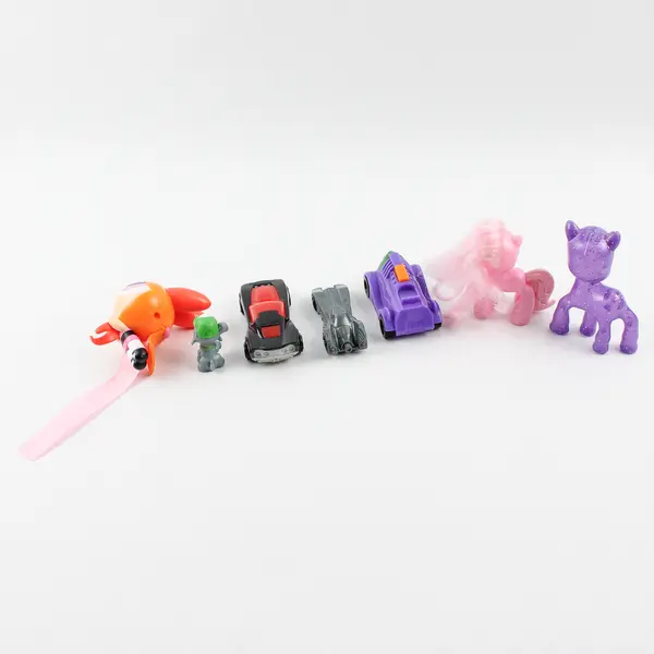 Lot of 7 Small Mixed Toys & Figures Action Figure Collectible Lot