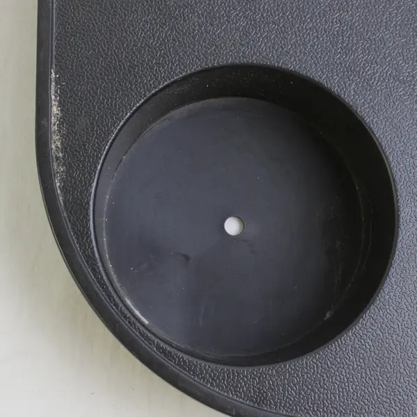 Lot Of 2 Unbranded Black Plastic Universal Clip On Side Tray Chairs/Recliners