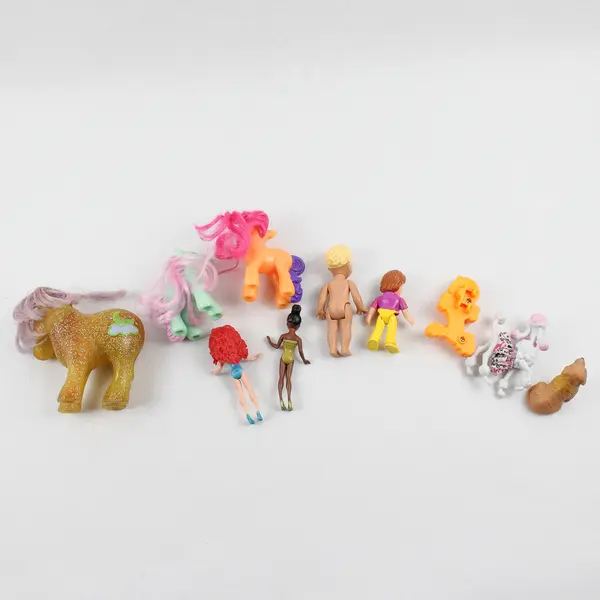 Lot of 10 Mixed Action Figures - Assorted Poses & Styles