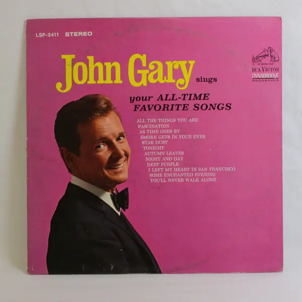 John Gary - Your All-Time Favorite Songs 12"Vinyl Record 