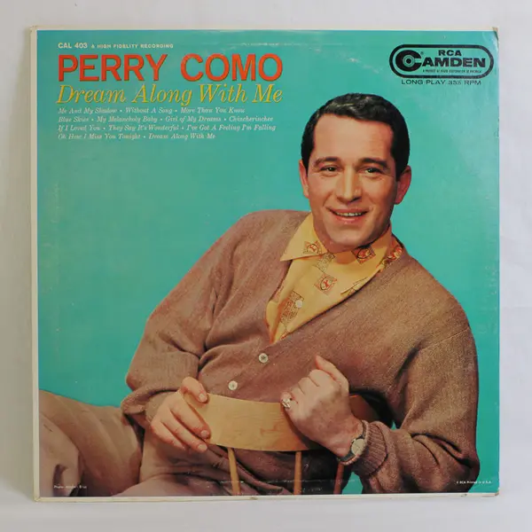 Dream Along with Me, Perry Como, 12" Vinyl Record