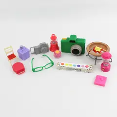 Lot of 11 Assorted Miniature Furniture & Outdoor Toys