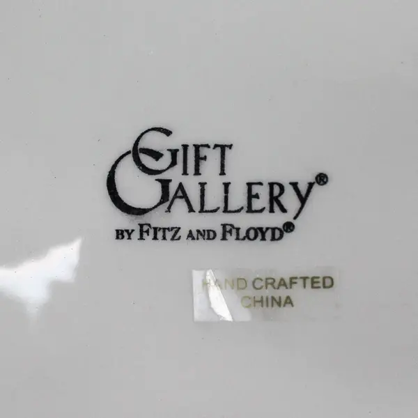 Gift Gallery by Fitz and Floyd Christmas Plate Mrs. Claus With Cookies