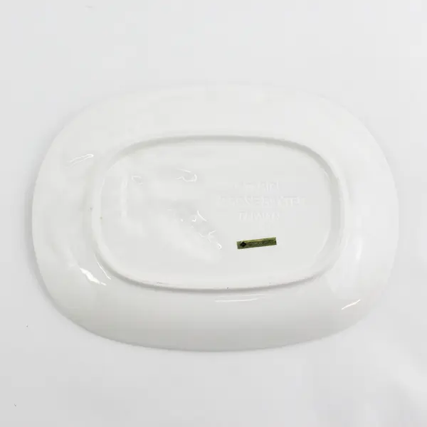 Vintage Otagiri Rose Baxter Oval Holiday Plate