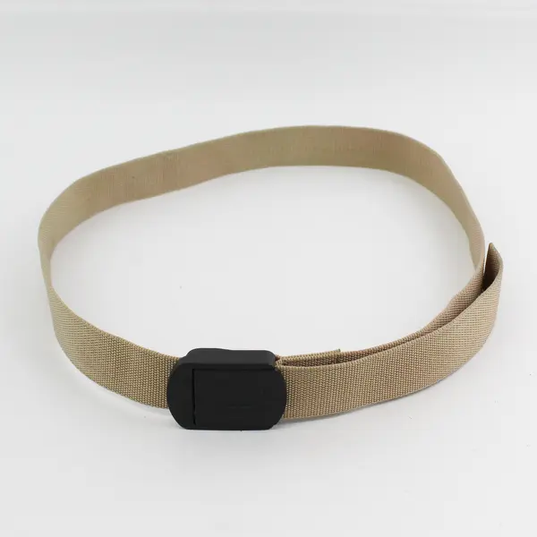 Hodgman 50" Webbed Belt Black Clamp Buckle Adjustable Men's