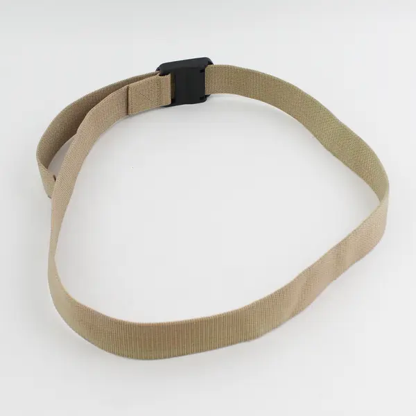 Hodgman 50" Webbed Belt Black Clamp Buckle Adjustable Men's