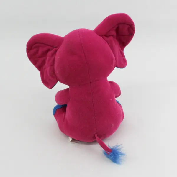 Ace Toys Pink & Blue Elephant Plush Stuffed Animal