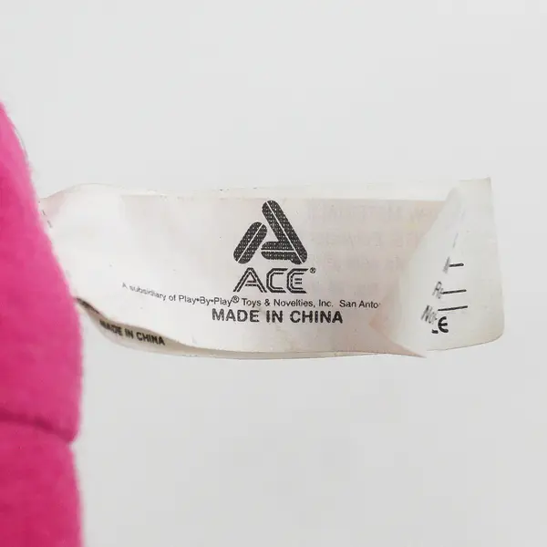 Ace Toys Pink & Blue Elephant Plush Stuffed Animal