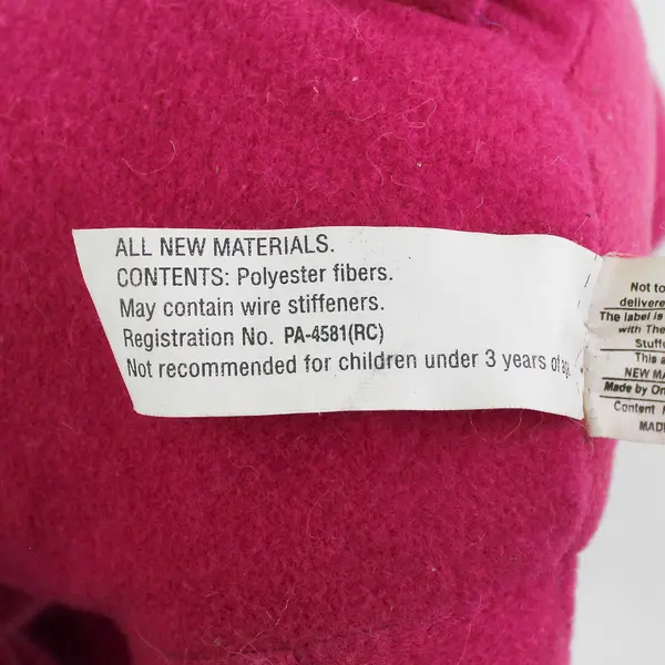 Ace Toys Pink & Blue Elephant Plush Stuffed Animal