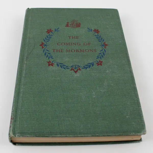 Vintage The Coming of the Mormons by Jim Kjelgaard 1953 Hardcover