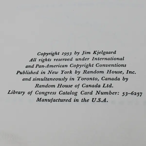 Vintage The Coming of the Mormons by Jim Kjelgaard 1953 Hardcover