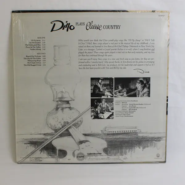 Dino Plays Classic Country 12"Vinyl Record