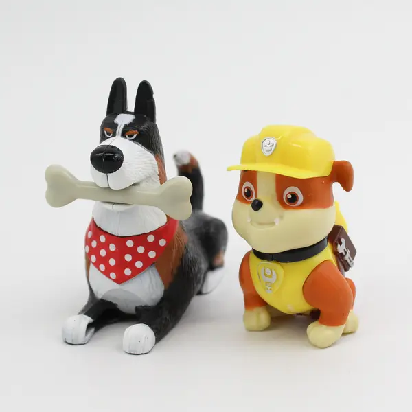 Lot of 6 Cars & Figures - Mixed Toy Vehicles & Action Figures