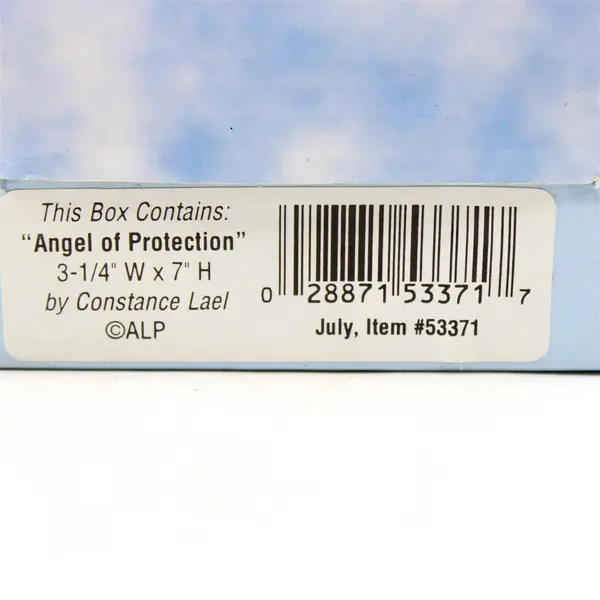 Constance Lael Verchiel Angel of Protection July Guardian Angel Wall Plaque NIB