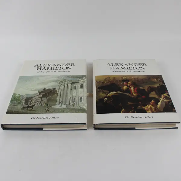 Alexander Hamilton A Biography in His Own Words 2 Vol Set 1973 Founding Fathers