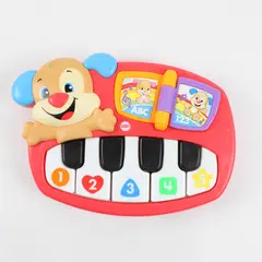 Fisher-Price Laugh & Learn Puppy's Piano Baby Toy -Tested, Works