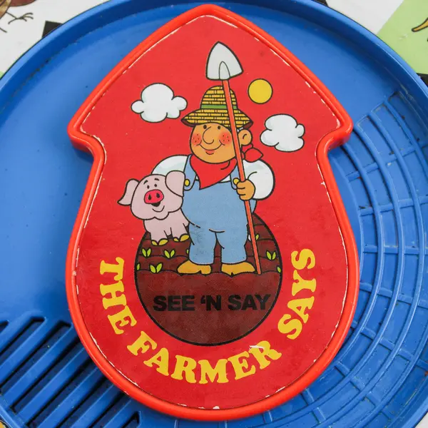 2013 Mattel SEE ‘N SAY The Farmer Says Pull String Farm Animals #2070 Works