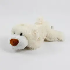 Greenbrier International 9" Plush Off White Polar Bear Laying Down Adorable