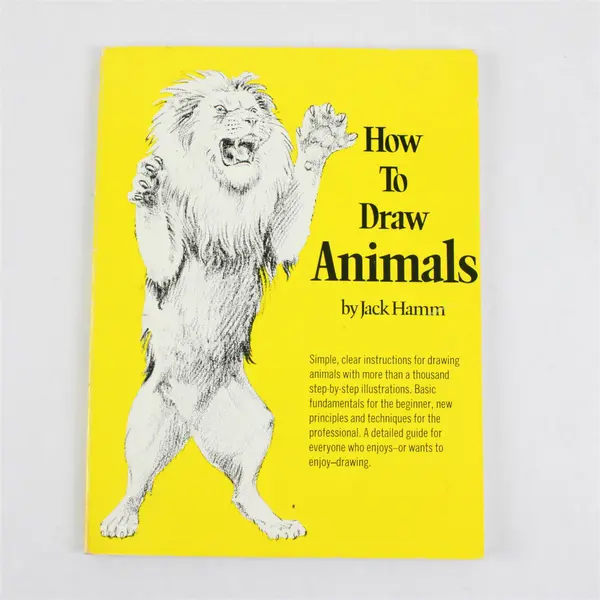 How to Draw Animals Jack Hamm Paperback (Perigee) 