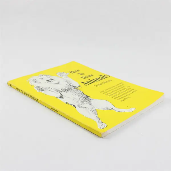 How to Draw Animals Jack Hamm Paperback (Perigee) 