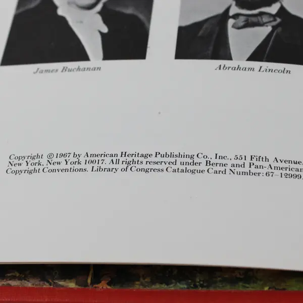 The American Heritage Book Of The Presidents And Famous Americans Volume 5 1967