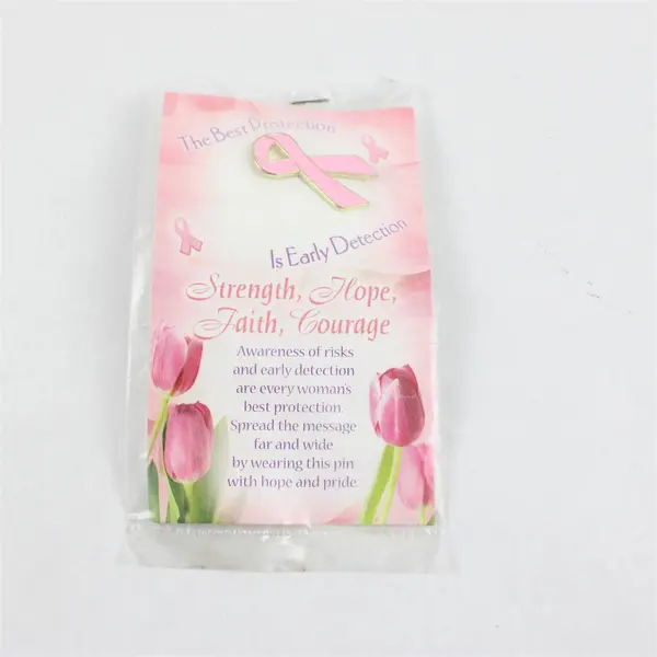 Pink Breast Cancer Ribbon Pins Breast Cancer Awareness Lapel Pin