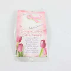 Pink Breast Cancer Ribbon Pins Breast Cancer Awareness Lapel Pin