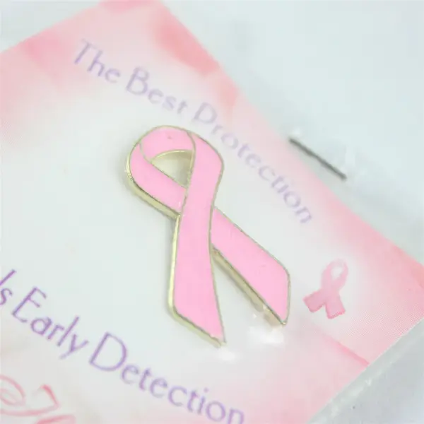 Pink Breast Cancer Ribbon Pins Breast Cancer Awareness Lapel Pin