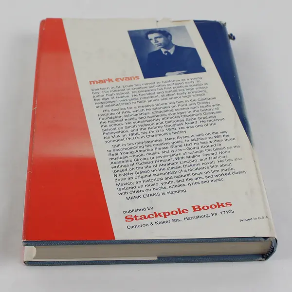 Will the Real Young America Please Stand Up? Mark Evans 1973 Hardcover DJ