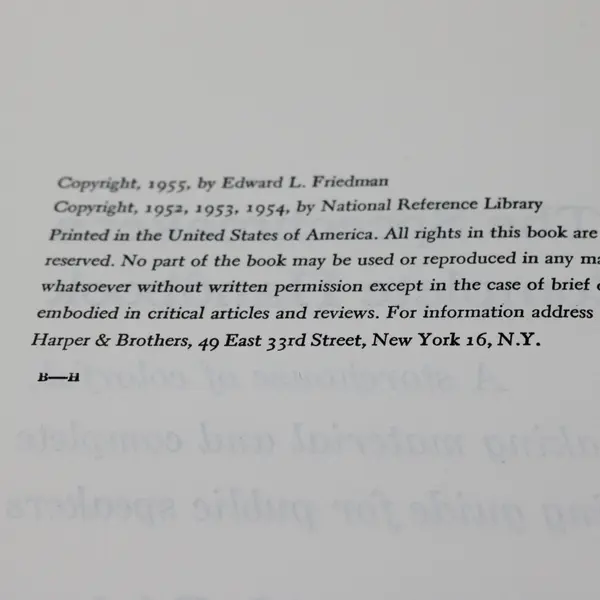 Vintage The Speechmaker's Complete Handbook Edward L Friedman 1955 Hardcover