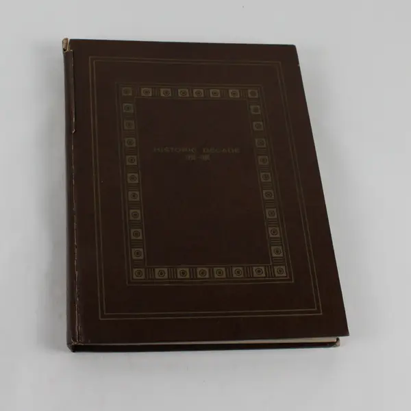 Vintage Historic Decade 1950-1960 Editors of Year News Front 1960 Hardcover